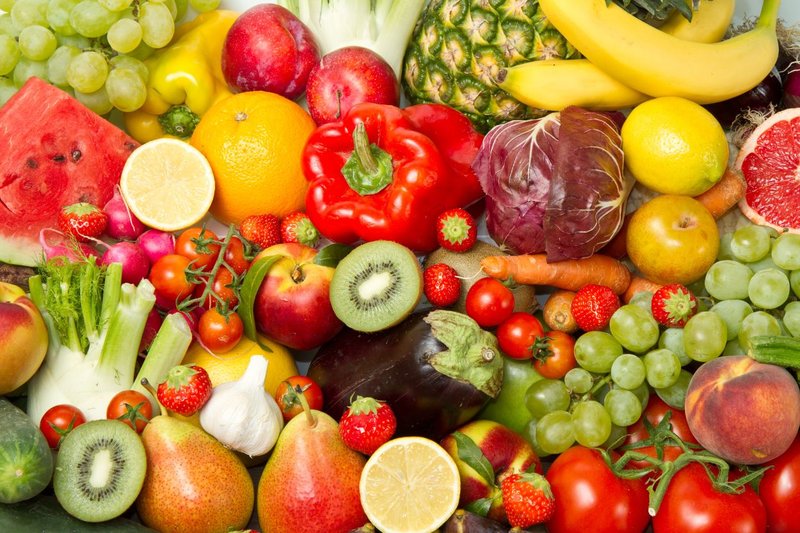 fruits and vegetables